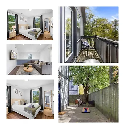 Villa 5 Mins To Downtown 2 Bed 1 Bath 2 Car Garage
